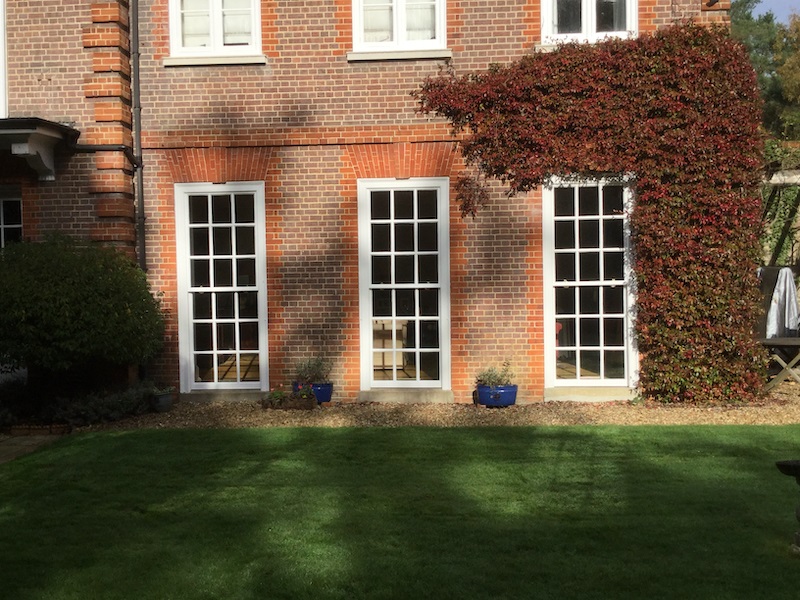 1820 sashes upgraded in Churt, Surrey