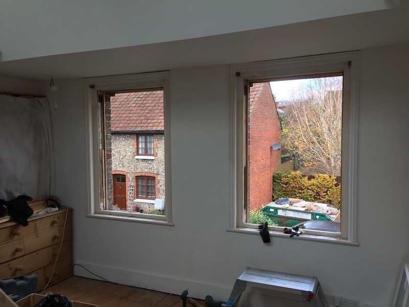 Sash windows restored in Winchester