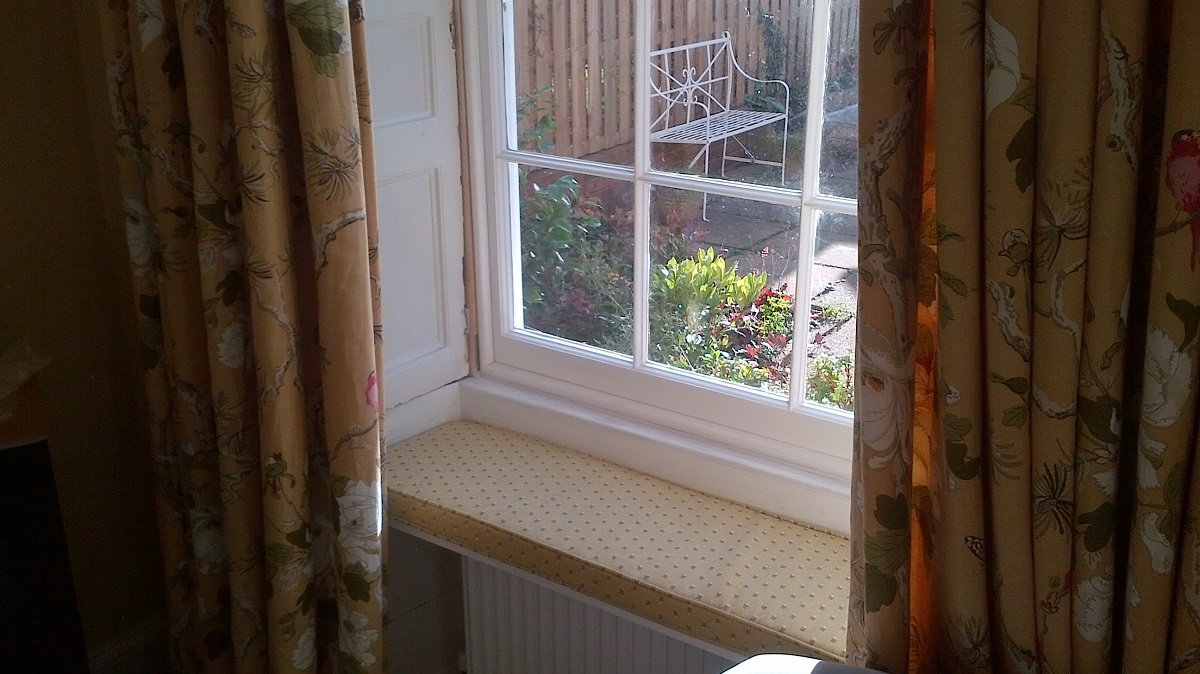 Georgian Window Seat Rebuilt